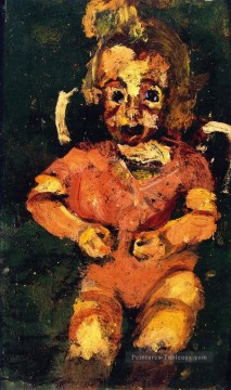 Expressionisme œuvres - enfant en rose 1937 Chaim Soutine Expressionnisme